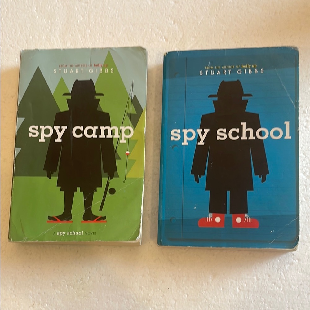 Spy Camp and Spy School accelerated reader paperback Books by Stuart Gibbs